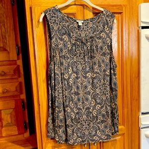 Plus size XXL Croft & Barrow dress tank top